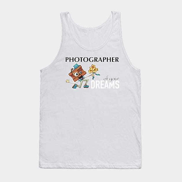 Photographer Tank Top by JulietFrost